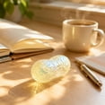 thumbnail image 7 of TOYOUME Glitter Peanut Squishy, Stress Relief, Slow Rising, Fruit Squeeze, Yellow, 7 of 7