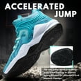 thumbnail image 3 of Men Women Basketball Shoes Breathable Non Slip Outdoor Fashion Sneakers, 3 of 6