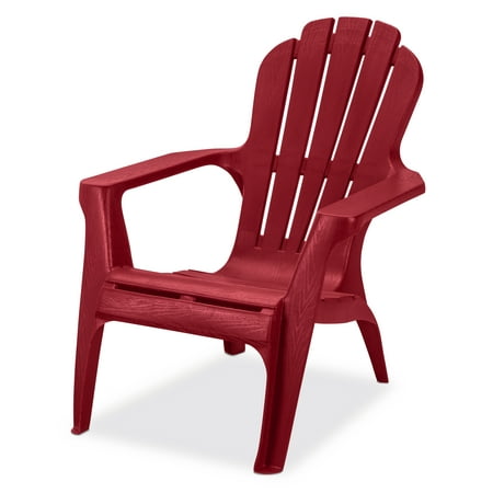 Red Plastic Adirondack Chairs - turn3designs