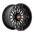 thumbnail image 2 of Moto Metal Wheel MO809BD20100018N MO809 20X10 BLANK G-BLK-MACH -18MM (108-140), 2 of 6