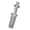 2" Closet Door Top Pivot Pin, variant on WRS 2-1/2" Partition Hinge Pin - White Nylon