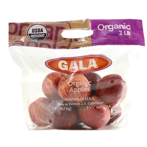 Organic Gala Apples 2 Lb Bag
