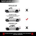 thumbnail image 2 of Stehlen 733469494478 Modular Drop Step Side Nerf Bars Rail Running Boards - Matte Black For Toyota Tundra 2007-2021 Double ( Extended ) Cab, 2 of 8