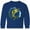 Royal Blue, variant on Inktastic Leaping Bass Fish Fishing Illustration Long Sleeve Youth T-Shirt