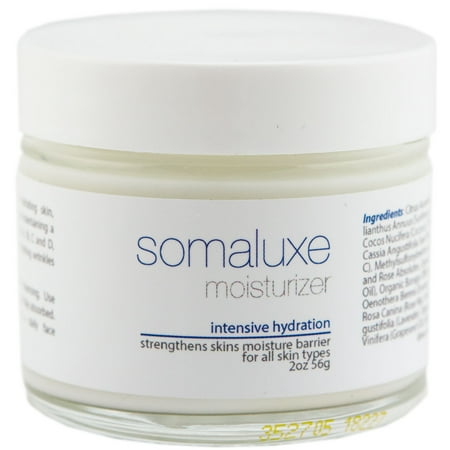 Somaluxe Collagen Moisturizer | 3 Types of Collagen Peptides | Hyaluronic Acid | Made in the