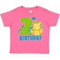 thumbnail image 3 of Inktastic Its My 2nd Birthday with Dinosaur Boys or Girls Toddler T-Shirt, 3 of 5