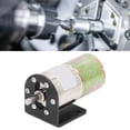 thumbnail image 3 of DC Gear Motor, 10W Self Locking Miniature 12V Electric Motor Reversible With Holder For Bank Equipment 0-5 RPM,0-10 RPM,0-50 RPM,0-150 RPM,0-200 RPM,0-300 RPM,0-600 RPM, 3 of 8