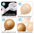 thumbnail image 6 of Beyondtrade 162pcs Brown Apricot Balloon Garland Arch Kit for Birthday Party Background Decoration, 6 of 7