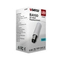 thumbnail image 3 of Satco 6.5 Watt T6 LED - Frost Finish - DC Base - 5000K - 120 Volt, 3 of 8