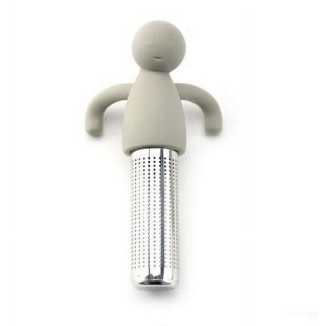Stainless Steel Human Shaped Tea Infuser with Fine Mesh Filter for Glass or Ceramic Cups