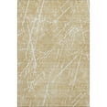 thumbnail image 2 of Addison Rugs Mayfield Washable Transitional Lines Beige Rectangle Rug, 3' x 5', 2 of 6