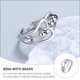 thumbnail image 4 of FELTECHELECTR anillo giratorio con cuentas para aliviar el estrés, ajustable., 4 of 4