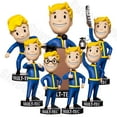 thumbnail image 6 of Vault Boy Bobblehead Fallout Collectibles, 5.5" Fallout Bobblehead Figure, Fallout Merch Birthday Gifts for TV Fans Boys Girls (7Pcs Set), 6 of 9