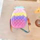 thumbnail image 4 of Bolsa de burbujas de silicona para aliviar el estrés juguetes creativos Ehuebsd de piña para aliviar el autismo necesidades especiales juguetes de concentración, 4 of 8
