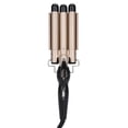 thumbnail image 3 of Herramienta de peinado, rizador de pelo eléctrico de 3 barriles, rizador de pelo, varita de rizador de barril, estética elegante, 3 of 9