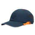 thumbnail image 3 of Chapeau de Protection, Chapeau Rigide à Mailles Ajustables pour le Travail Bleu avec Bord Orange, 3 of 8