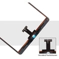 thumbnail image 6 of Touch Screen for iPad Air 3 2019 3rd Gen 10.5" A2152 A2153 A2154 A2123 Front Glass Panel Replacement （LCD not Included ） Without Home Button with Free Tools Kit + Tempered Glass (Black), 6 of 7