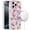 Cherry, variant on For iPhone 16 Pro 6.3 inch [Magnetic Circle] Double Layer Design IMD TPU Case - Smiley Faces