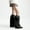 Black-A, variant on Cozy Winter Essential: Women's Fleece Leg Warmers & Boot Socks - Ultra-Soft, Stylish & Warm for Cold Days