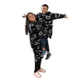 thumbnail image 4 of Sudadera Cobija Polar con Capucha Adulto Unitalla Negro, 4 of 6
