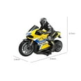 thumbnail image 3 of HLONK Remote Control Motorcycles 2024 NEW RC Motorcycle Remote Control Stunt Drift Bike Racing Vehicle  High Speed Cyc-lone Motorbike and Riding Figure Chrismas Gifts for Boys Girls Kids, 3 of 5