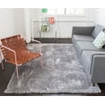 thumbnail image 6 of Well Woven Shimmer Shag Solid Plain Modern Luster Ultra Thick Soft Plush Area Rug, 6 of 7