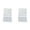 White 2PCS, variant on Plastic Heavy Duty Necklace Holder, Reusable Wall Mounted Jewelry Organizer, Self Adhesive No Drilling Jewelry Display Organizer Necklace Hanger, for Necklaces, Bracelets, Rings and Bangles Display