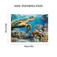 thumbnail image 3 of BCIIG Coral Reef Wall Decor Canvas Art Print for Living Room Bedroom Home Office, Quality Paper, Aesthetic Decoration, Wonderful Gift, Easy to Frame 16x12in, 3 of 6