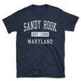 thumbnail image 1 of Sandy Hook Maryland Classic Established Men's Cotton T-Shirt, 1 of 1