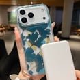 thumbnail image 4 of Case for iPhone 15, Ultra-Slim Floral Clear Phone Case Compatible with MagSafe, TPU+PC Shockproof Drop Protective Anti-Yellow Anti-Scratch Anti-Fingerprint Case for Women Ladies, E, 4 of 10