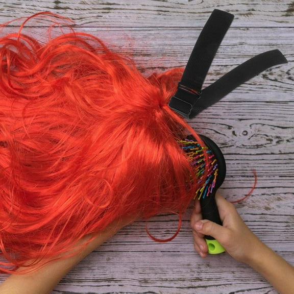 TEHAUX Adjustable Black Wig Bands with Breathable Fabric for Comfortable Everyday Wear and