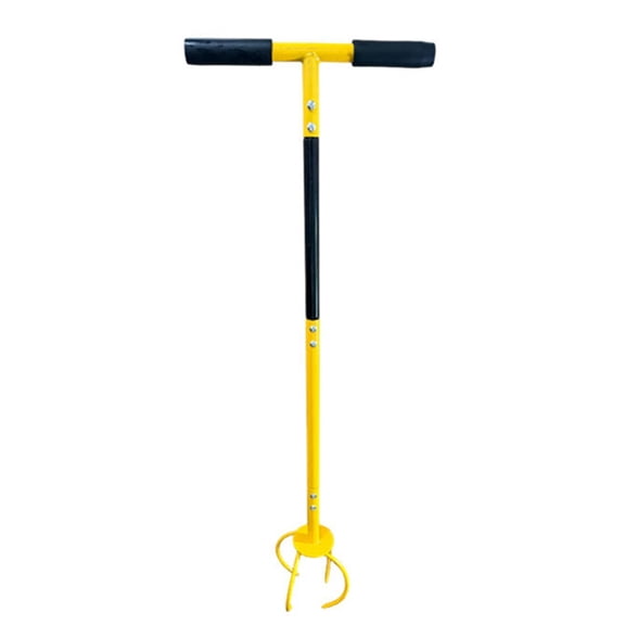 Garden Hand Tiller Claw Twist Tiller Soil Loosener Lawn Aerator Loosen Garden Bed and Plant Box Cultivator Garden Tools