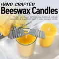 thumbnail image 3 of Velas de cera de abejas MOSROAD Pillar de 2 x 10 cm, 70 horas de duración de combustión, 2 paquetes, 3 of 9