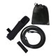 thumbnail image 1 of Cinturón de resistencia para natación, banda de ejercicio de plástico TPE ajustable, equipo de entrenamiento Negro, 1 of 8