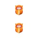 thumbnail image 1 of Ounissouiy Gancho de almacenamiento para colgar montado en la pared, resistente al agua, para sala de estar, toallero, organizador, naranja Naranja 2Conjunto, 1 of 6