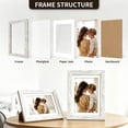 thumbnail image 3 of AEVETE 5x7 Picture Frames Distressed White Tabletop or Wall Display for Home Decor and Gifts, 2 Pack, 3 of 6