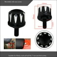 thumbnail image 1 of Colaxi Seat Screw Nut Mount Knob Tab Covers For 1996-2017 (1/4 Thread With 1/2 Of Full Thread) - 2 2, 1 of 8