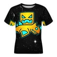 thumbnail image 4 of Geometry Dash Children's T-Shirt Short Sleeve T-Shirt Breathable Summer Tee Shirt for Boys Girls 100CM, 4 of 8