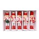 thumbnail image 1 of Wdftyju 5 uds 13cm decoración navideña para el hogar marionetas de Cascanueces juguetes de madera adornos creativos Wdftyju 4zp2ht3dz2fe7la7, 1 of 9