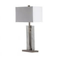 thumbnail image 2 of Towers 30" White Marble Table Lamp, 2 of 6