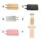 thumbnail image 4 of Minnieouse Aid To Castor Oil Paquete de aceite de ricino reutilizable duradero Kit de envoltura de aceite de ricino orgánico reutilizable Ayudas para vestirse con gancho de botón rosa Con riñonera, 4 of 6
