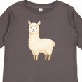 thumbnail image 4 of Inktastic Cute Lil' Alpaca Boys or Girls Long Sleeve Toddler T-Shirt, 4 of 5