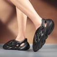 thumbnail image 4 of Zapatos de verano con punta cerrada y agujeros de coco, sandalias de playa de talla grande para parejas, perfectas para parejas, 4 of 5