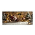 thumbnail image 1 of Garage Banner Santa Christmas Holiday Banner, 1 of 3