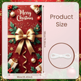 thumbnail image 3 of Decorative Festive Christmas Tree Banner Holiday Decoration Ornaments Stars for Celebration Indoor Outdoor Party, 3 of 9