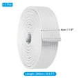 thumbnail image 2 of Uxcell 8.5FT Taekwondo Colored Ranking Belts for Competition Training, White 2 Pack, 2 of 6
