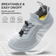 thumbnail image 2 of Ecetana Women's Minimalist Walking Shoes Wide Toe Barefoot Shoes Casual Sneakers Breathable Slip On Shoes, 2 of 7