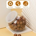 thumbnail image 4 of EASTIN 6 Pcs Pots à Bonbons avec Couvercles Pots à Biscuits en Plastique avec Couvercles Pot à Biscuits Transparent Porte-Bonbons Bocal à Bonbons à Grand Ouverture Bocaux de Rangement pour Bonbons pour Buffet de Bonbons Bocal à Café, 4 of 7