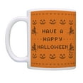 thumbnail image 2 of ThisWear Halloween Mug Set Have a Happy Halloween Jack-O-Lantern Mugs 11 ounce 2 Pack Coffee Mugs, 2 of 4