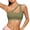 Army Green, variant on Sports Bra for Women Yoga Bra for Workouts One Shoulder Plus Size Workout Yoga Bra High Support Shake Proof Fitness Army Green L